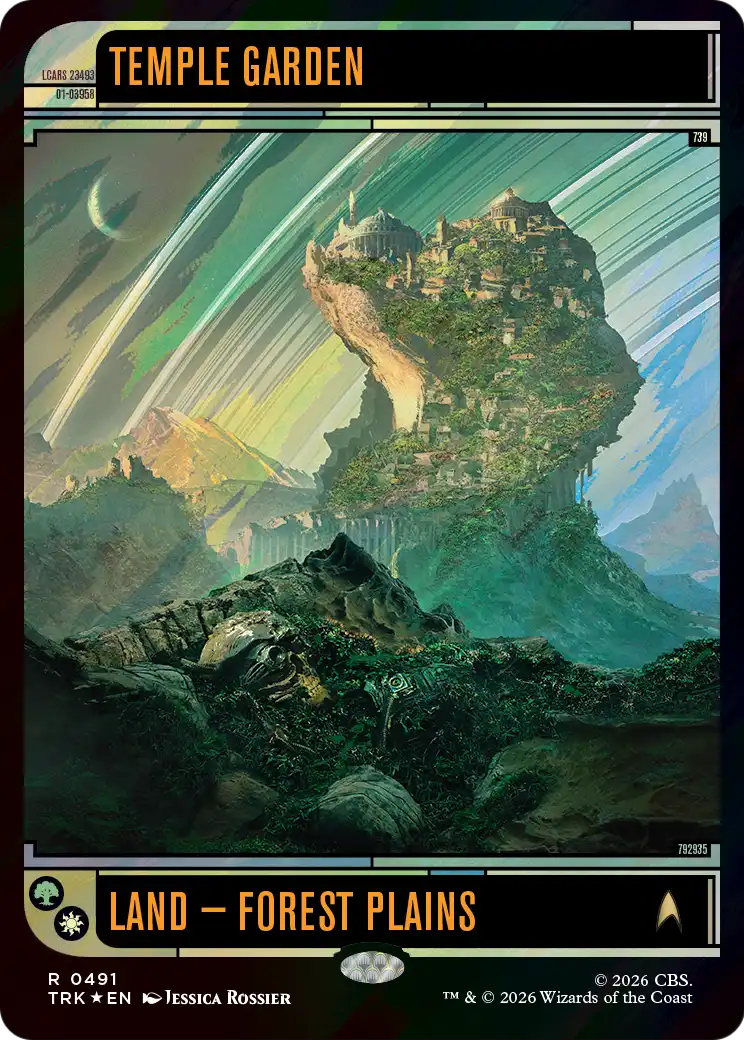 Temple Garden (Surge Foil) [Star Trek] | Multizone: Comics And Games