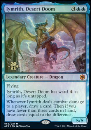Iymrith, Desert Doom [Dungeons & Dragons: Adventures in the Forgotten Realms Prerelease Promos] MTG Single Magic: The Gathering  | Multizone: Comics And Games
