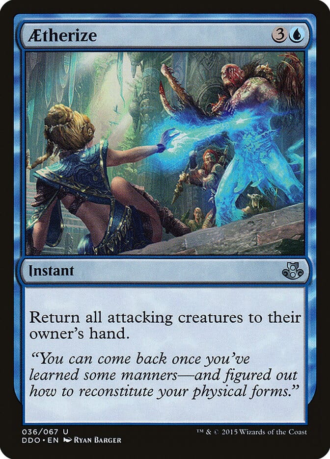 Aetherize [Duel Decks: Elspeth vs. Kiora] MTG Single Magic: The Gathering  | Multizone: Comics And Games