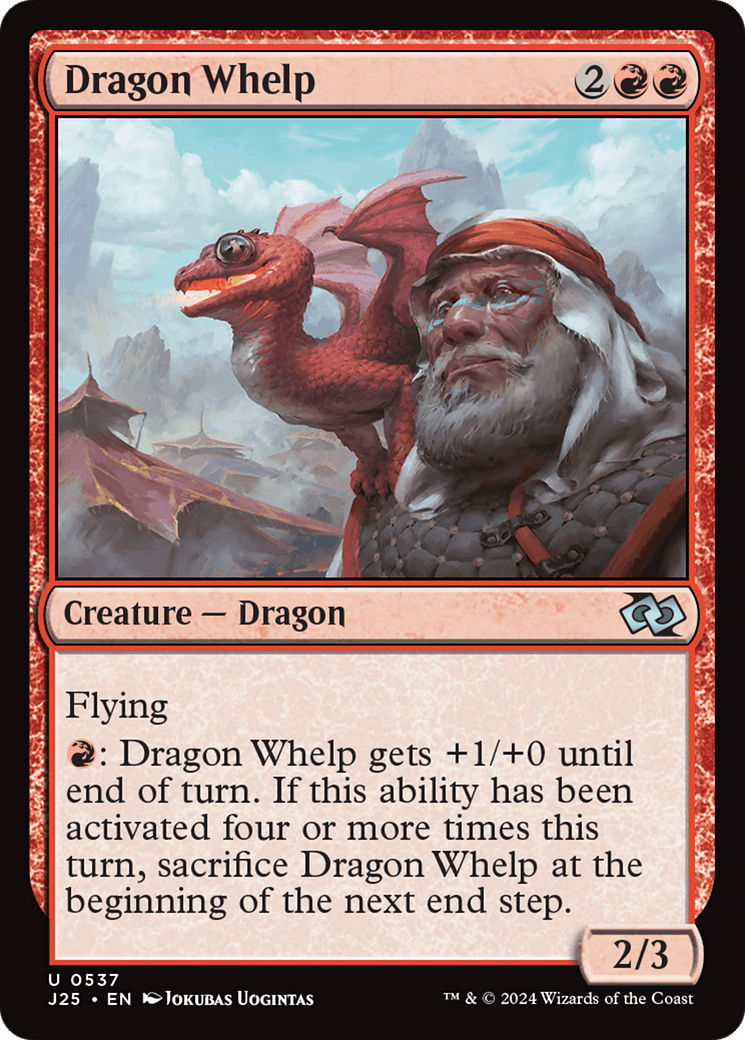 Dragon Whelp [Foundations Jumpstart] MTG Single Magic: The Gathering  | Multizone: Comics And Games