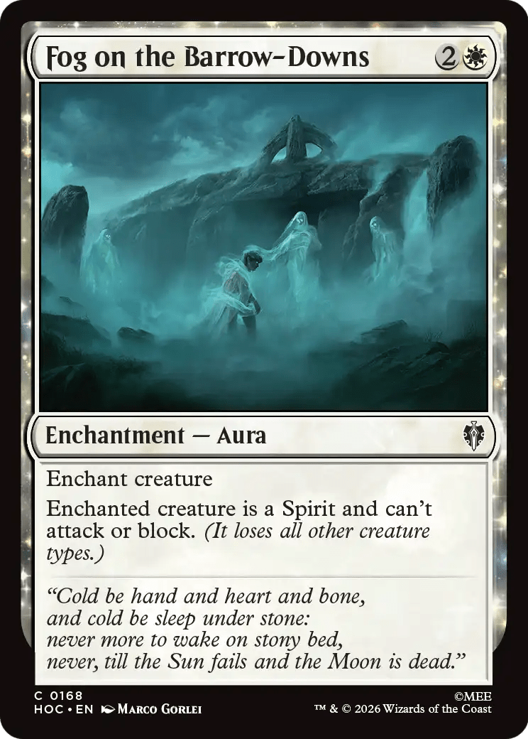 Fog on the Barrow-Downs [The Hobbit: Eternal-Legal] MTG Single Magic: The Gathering  | Multizone: Comics And Games