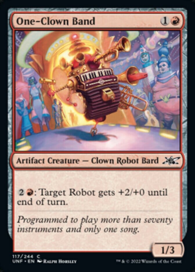 One-Clown Band [Unfinity] MTG Single Magic: The Gathering  | Multizone: Comics And Games