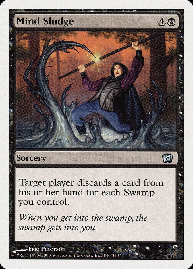 Mind Sludge (8th Edition) (Oversized) [Oversize Cards] MTG Single Magic: The Gathering  | Multizone: Comics And Games