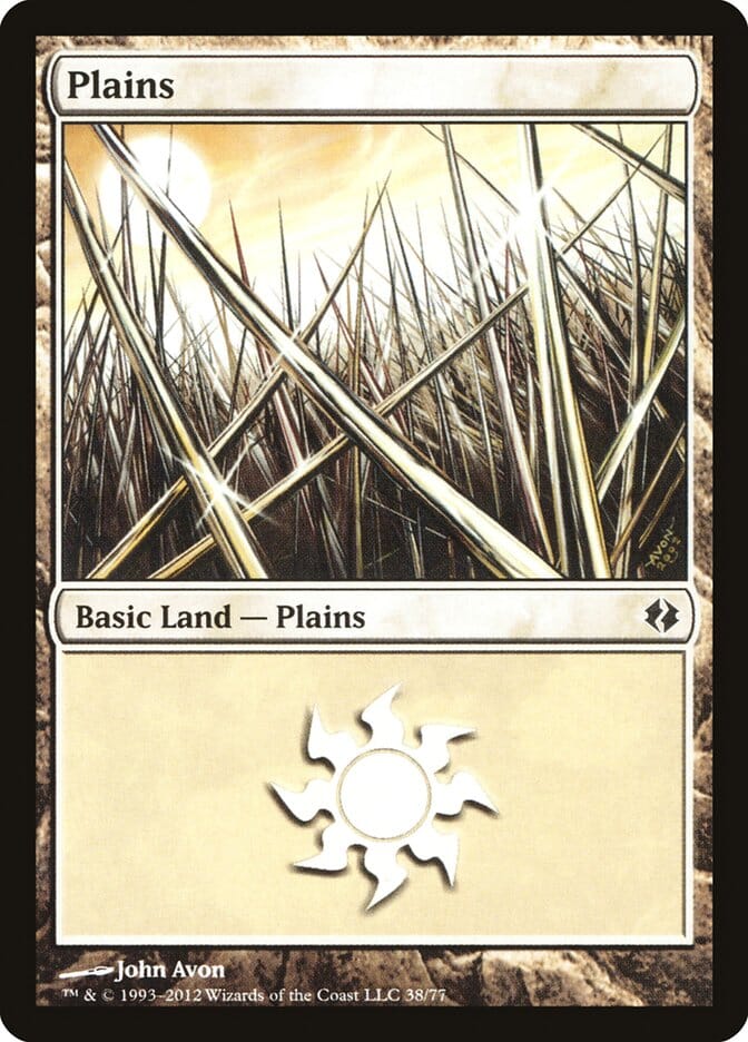 Plains (38) [Duel Decks: Venser vs. Koth] MTG Single Magic: The Gathering  | Multizone: Comics And Games