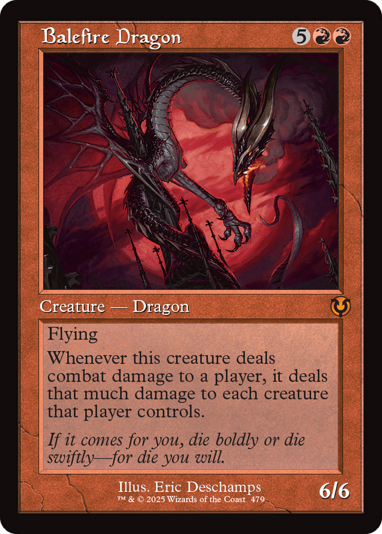 Balefire Dragon (Retro Frame) [Innistrad Remastered] MTG Single Magic: The Gathering  | Multizone: Comics And Games