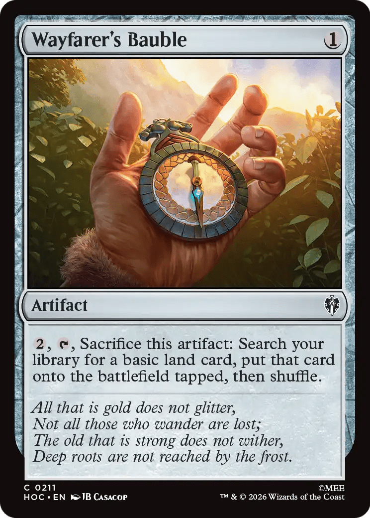 Wayfarer's Bauble [The Hobbit: Eternal-Legal] | Multizone: Comics And Games