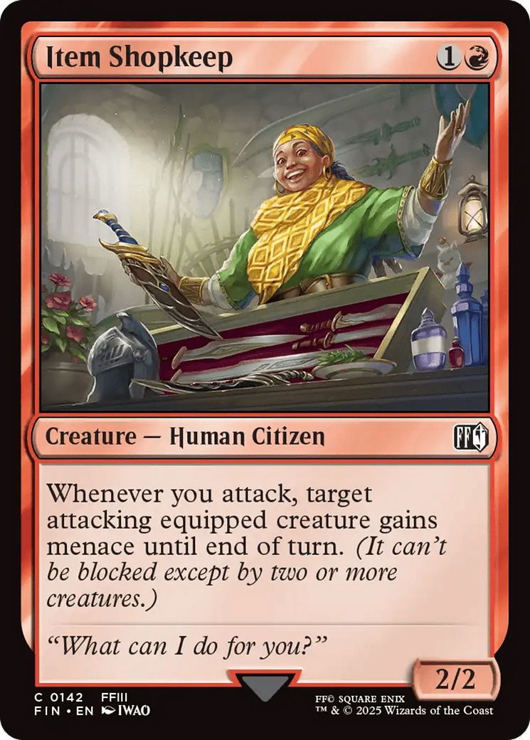 Item Shopkeep [FINAL FANTASY] MTG Single Magic: The Gathering  | Multizone: Comics And Games