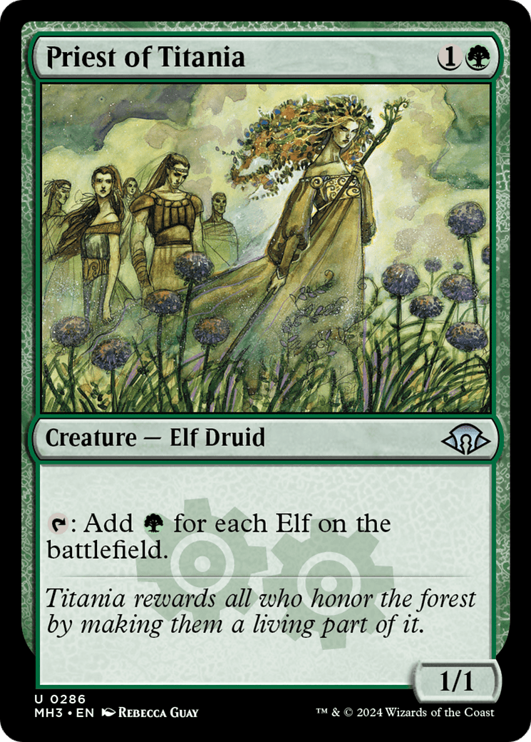 Priest of Titania [Modern Horizons 3] MTG Single Magic: The Gathering  | Multizone: Comics And Games