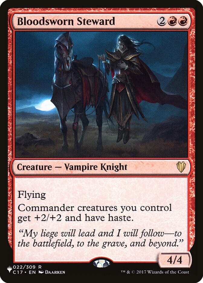 Bloodsworn Steward [Secret Lair: Heads I Win, Tails You Lose] MTG Single Magic: The Gathering  | Multizone: Comics And Games