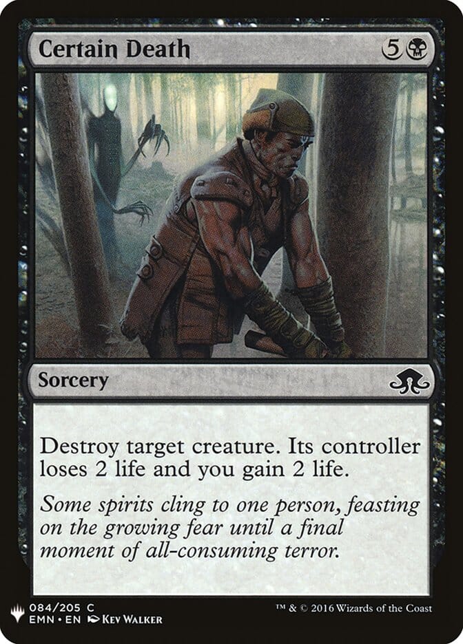 Certain Death [Mystery Booster] MTG Single Magic: The Gathering  | Multizone: Comics And Games