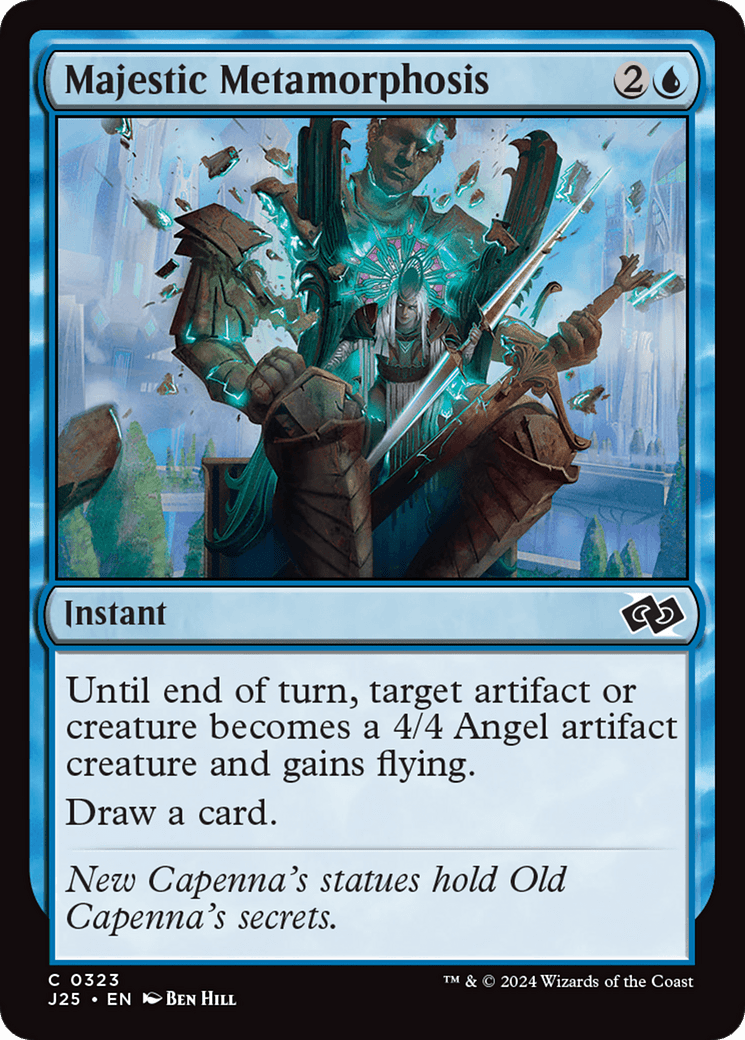 Majestic Metamorphosis [Foundations Jumpstart] MTG Single Magic: The Gathering  | Multizone: Comics And Games