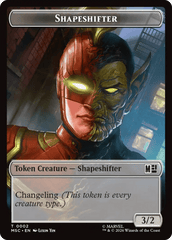 Shapeshifter (002) // Villain (009) Double-Sided Token [Marvel Super Heroes Commander Tokens] | Multizone: Comics And Games