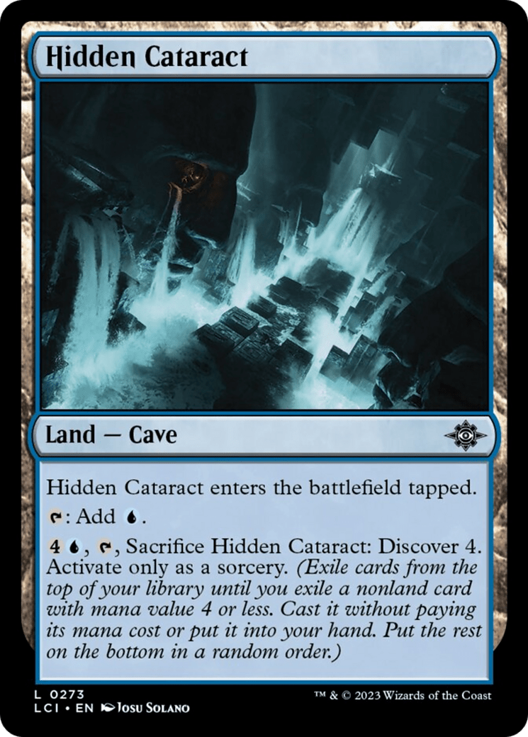 Hidden Cataract [The Lost Caverns of Ixalan] MTG Single Magic: The Gathering  | Multizone: Comics And Games