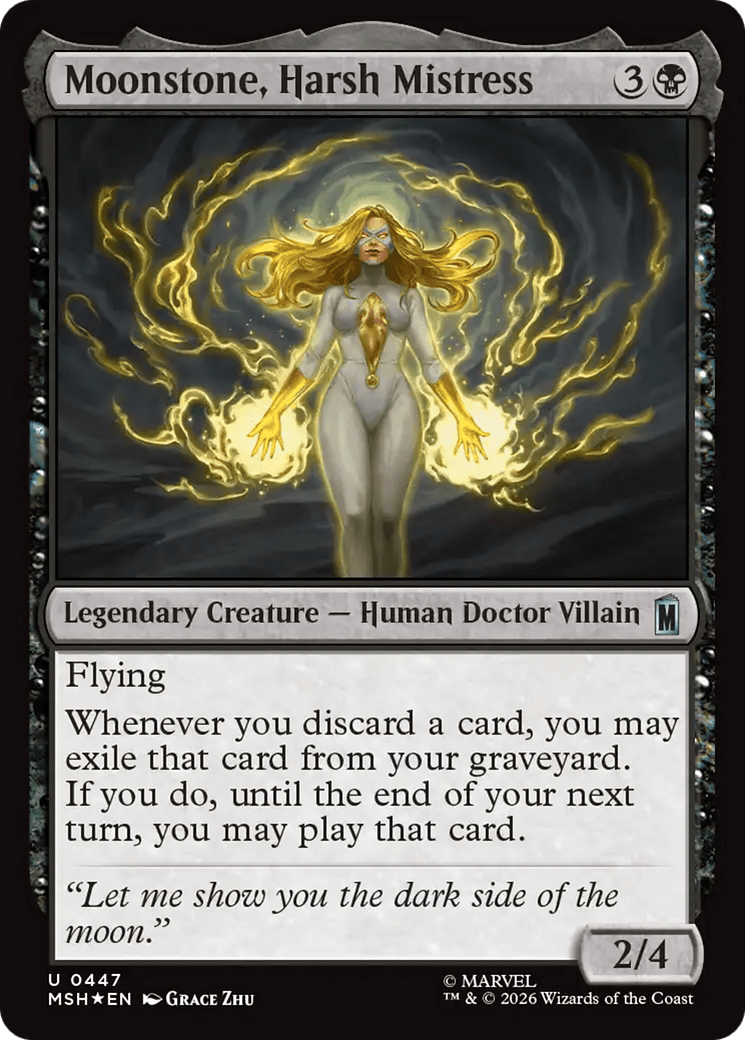 Moonstone, Harsh Mistress (Surge Foil) [Marvel Super Heroes] | Multizone: Comics And Games