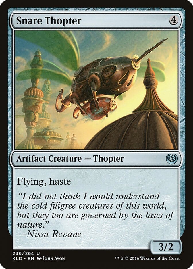 Snare Thopter [Kaladesh] MTG Single Magic: The Gathering  | Multizone: Comics And Games