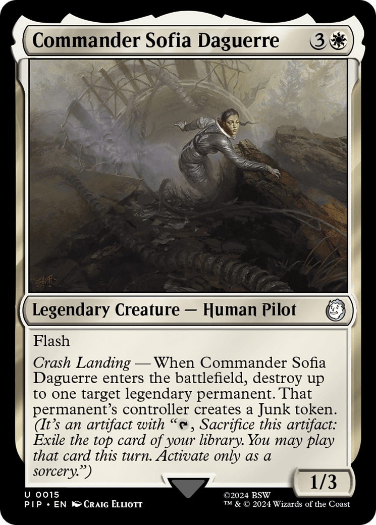 Commander Sofia Daguerre [Fallout] MTG Single Magic: The Gathering  | Multizone: Comics And Games