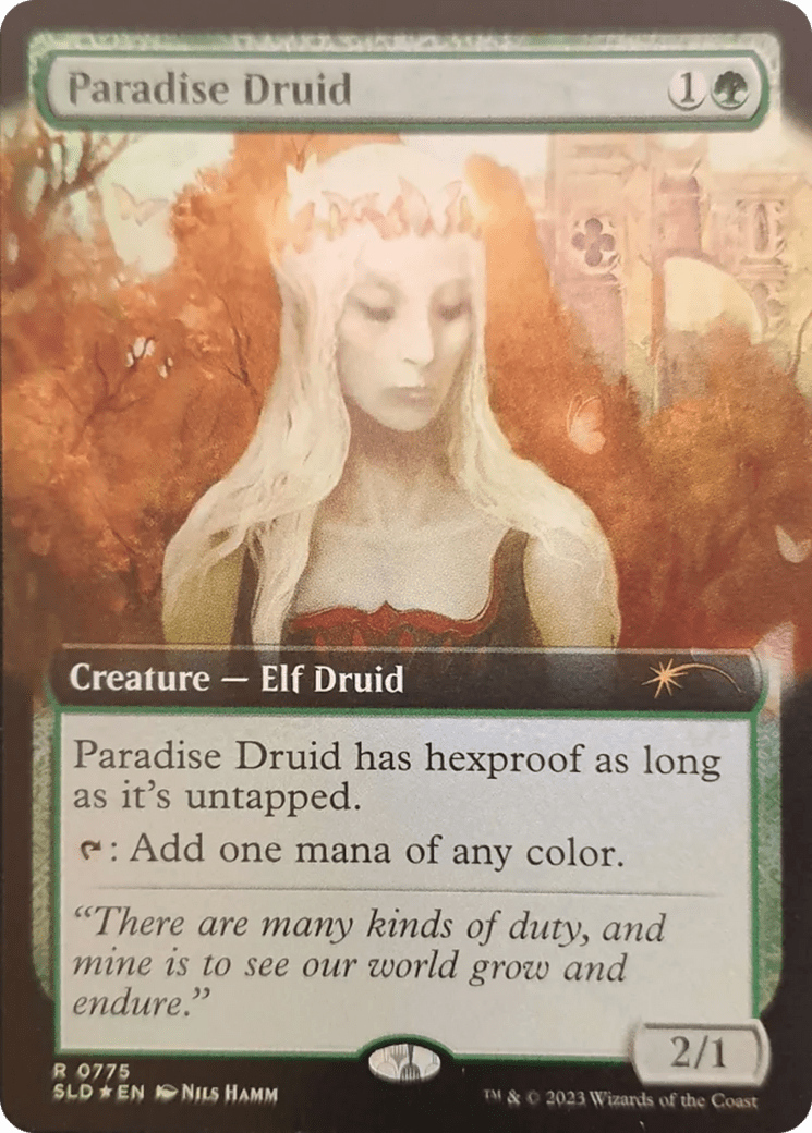 Paradise Druid (Extended Art) [Secret Lair Drop Series] MTG Single Magic: The Gathering  | Multizone: Comics And Games