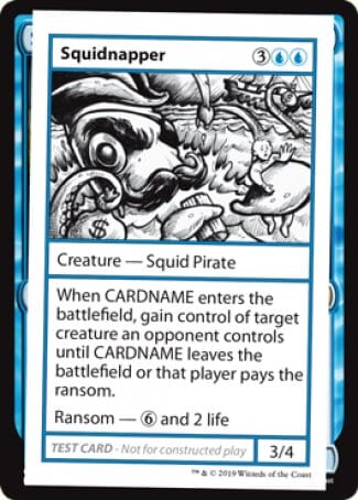 Squidnapper (2021 Edition) [Mystery Booster Playtest Cards] MTG Single Magic: The Gathering  | Multizone: Comics And Games