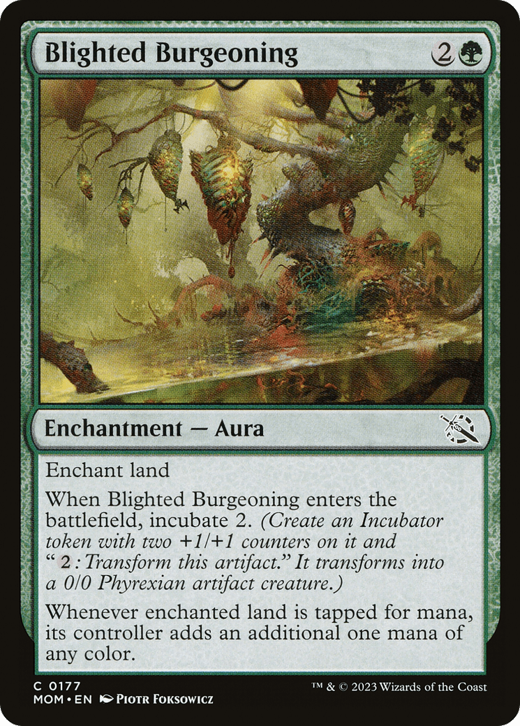 Blighted Burgeoning [March of the Machine] MTG Single Magic: The Gathering  | Multizone: Comics And Games