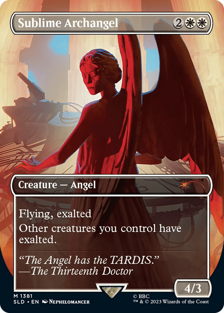 Sublime Archangel [Secret Lair Drop Series] MTG Single Magic: The Gathering  | Multizone: Comics And Games