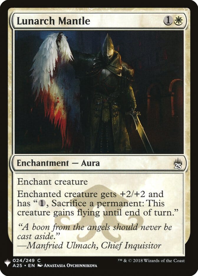 Lunarch Mantle [Mystery Booster] MTG Single Magic: The Gathering  | Multizone: Comics And Games