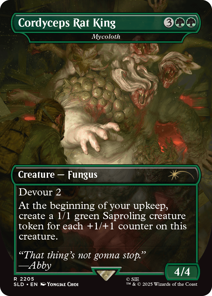 MTG SECRET LAIR PLAYSTATION SUPER DROP THE LAST OF US PART II: PATH OF RETRIBUTION REGULAR (10/120) Cards Magic: The Gathering  | Multizone: Comics And Games