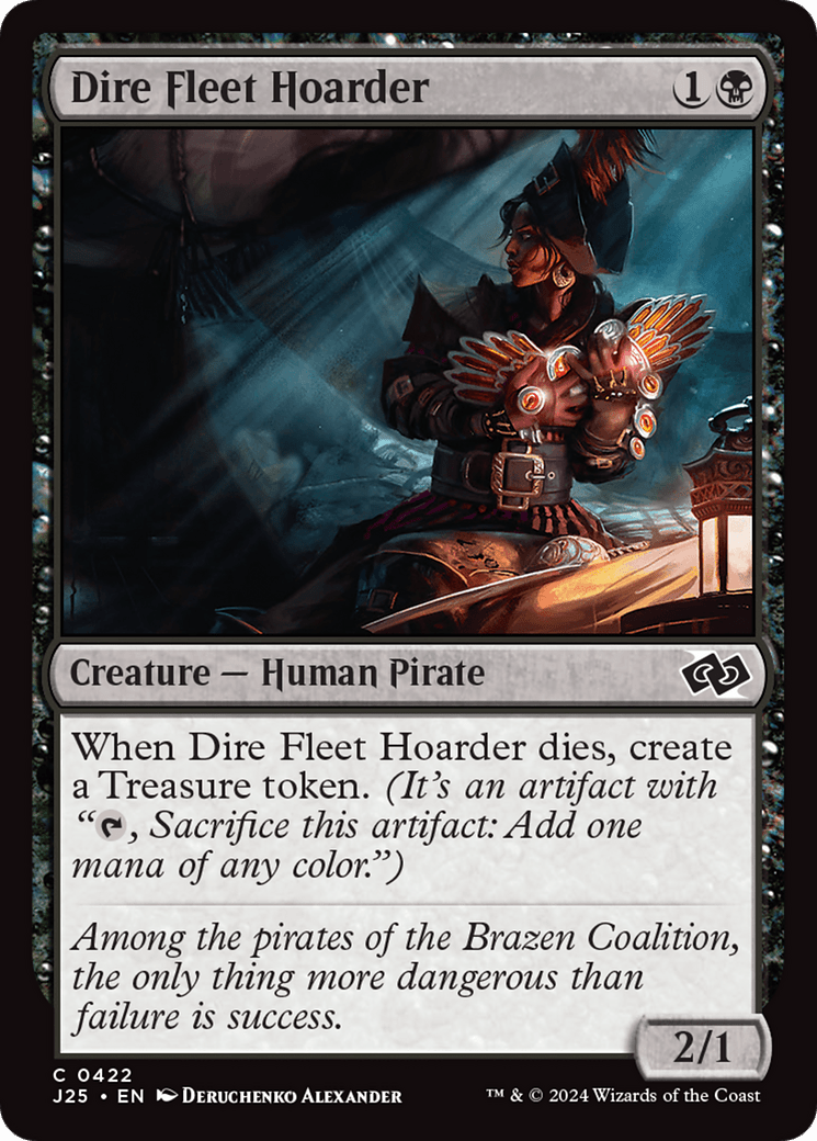 Dire Fleet Hoarder [Foundations Jumpstart] MTG Single Magic: The Gathering  | Multizone: Comics And Games