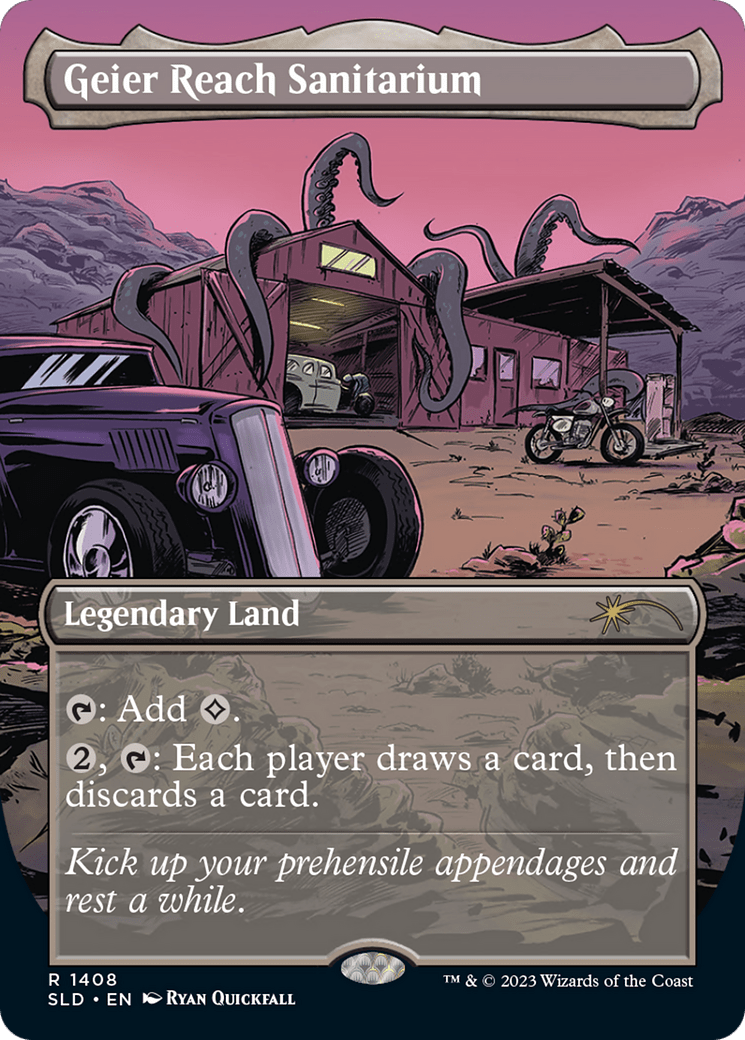 Geier Reach Sanitarium [Secret Lair Drop Series] MTG Single Magic: The Gathering  | Multizone: Comics And Games