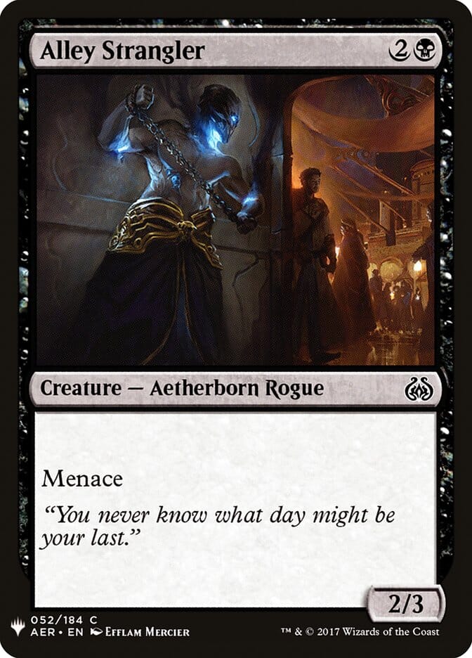 Alley Strangler [Mystery Booster] MTG Single Magic: The Gathering  | Multizone: Comics And Games