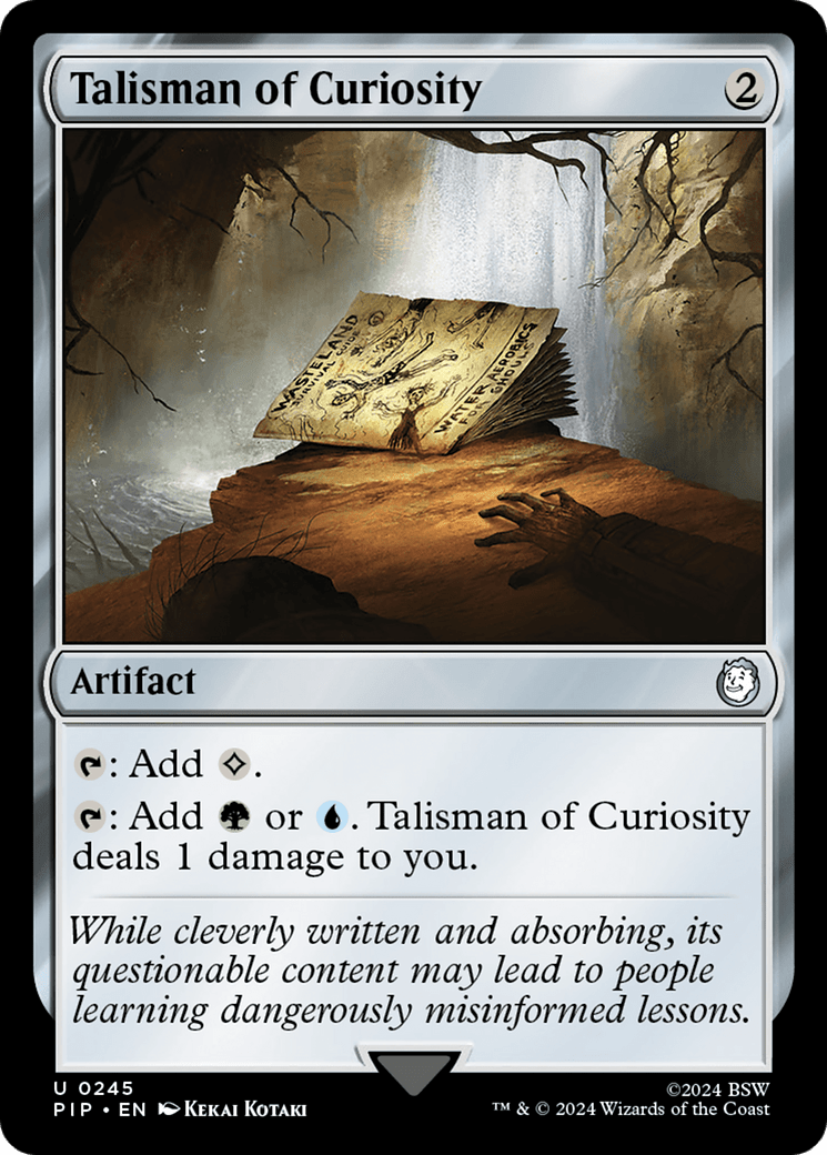 Talisman of Curiosity [Fallout] MTG Single Magic: The Gathering  | Multizone: Comics And Games