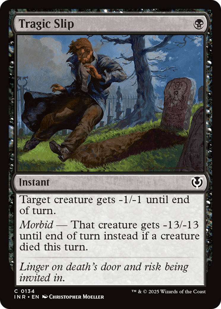 Tragic Slip [Innistrad Remastered] MTG Single Magic: The Gathering  | Multizone: Comics And Games