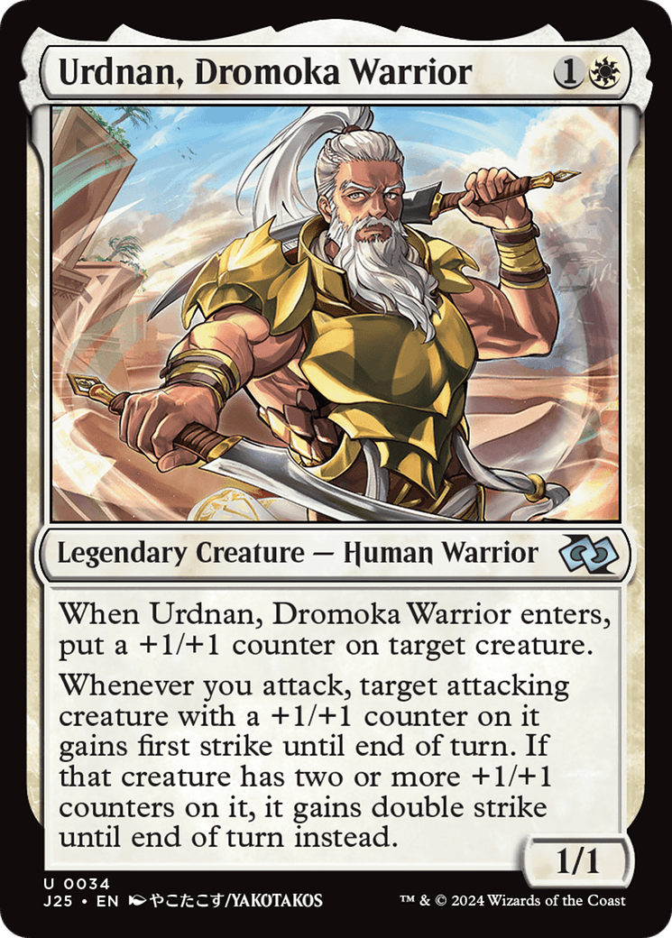 Urdnan, Dromoka Warrior (Anime) [Foundations Jumpstart] MTG Single Magic: The Gathering  | Multizone: Comics And Games