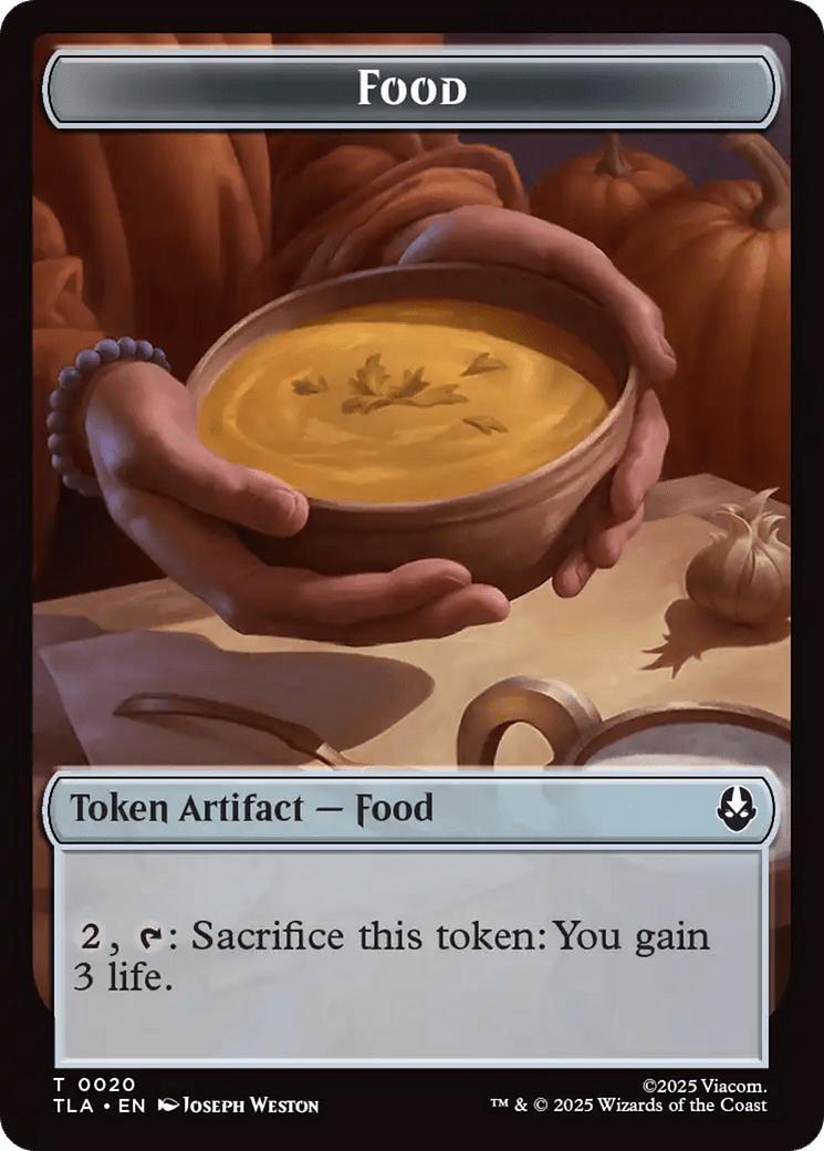 Food (0020) // Ally (0007) Double-Sided Token [Avatar: The Last Airbender Tokens] MTG Single Magic: The Gathering  | Multizone: Comics And Games