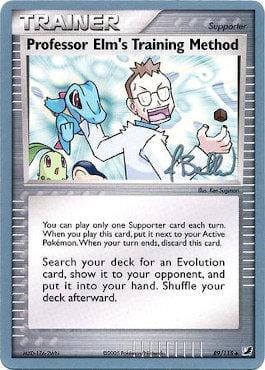 Professor Elm's Training Method (89/115) (Eeveelutions - Jimmy Ballard) [World Championships 2006] Pokemon Single Pokémon  | Multizone: Comics And Games