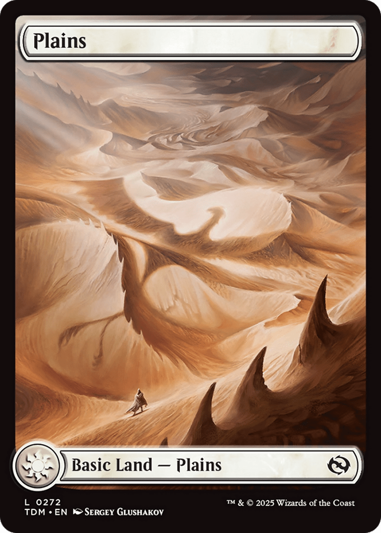 Plains (0272) [Tarkir: Dragonstorm] MTG Single Magic: The Gathering  | Multizone: Comics And Games