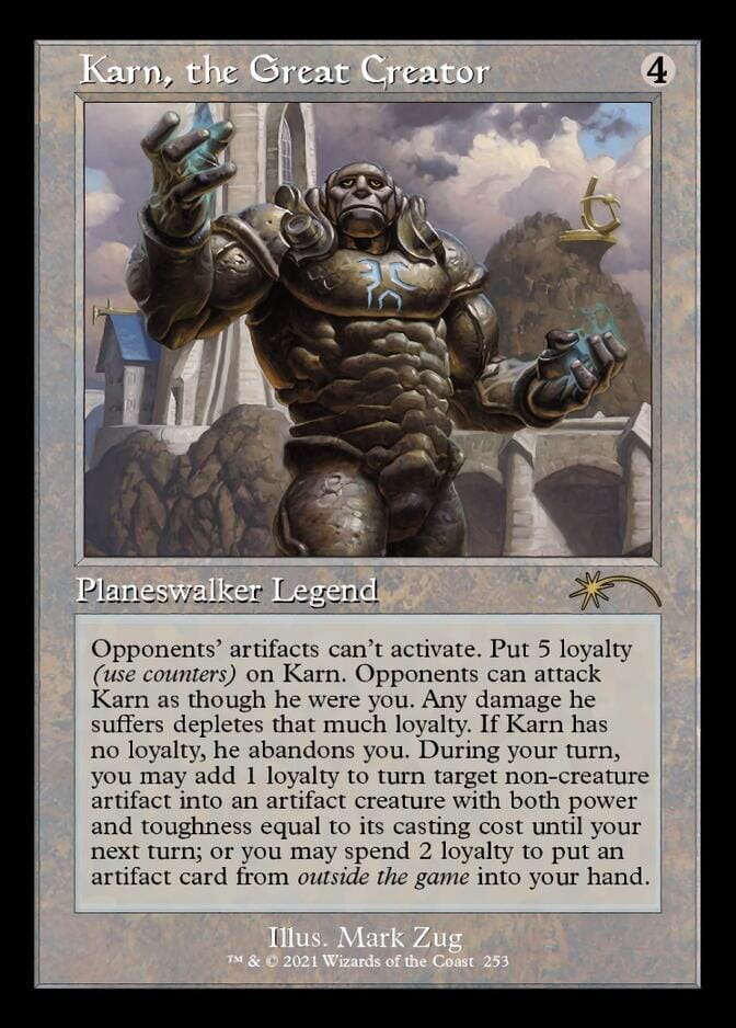 Karn, the Great Creator (Retro) [Secret Lair Drop Series] MTG Single Magic: The Gathering  | Multizone: Comics And Games
