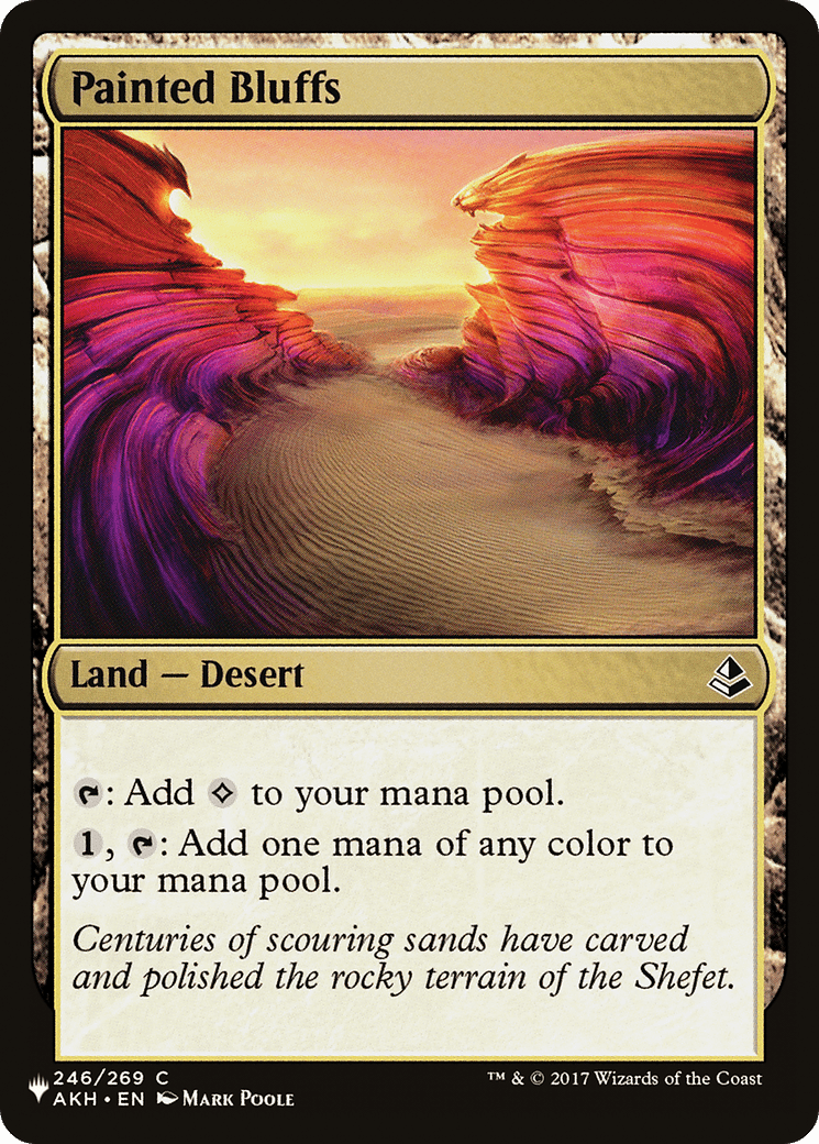 Painted Bluffs [The List] MTG Single Magic: The Gathering  | Multizone: Comics And Games