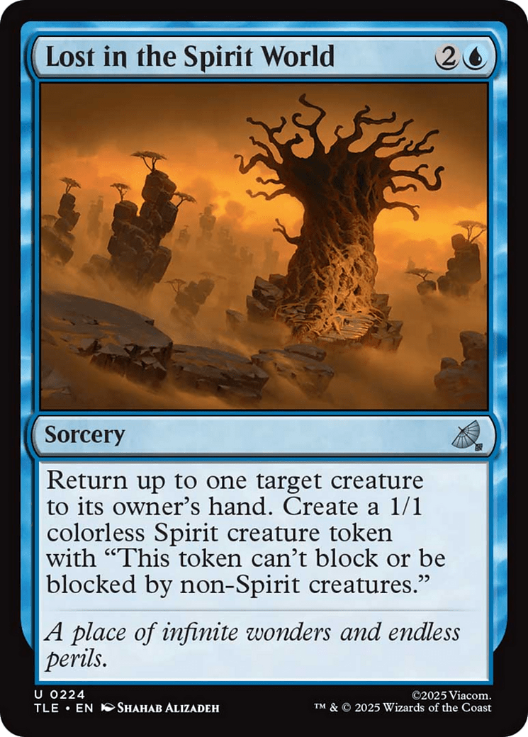 Lost in the Spirit World [Avatar: The Last Airbender: Eternal-Legal] MTG Single Magic: The Gathering  | Multizone: Comics And Games