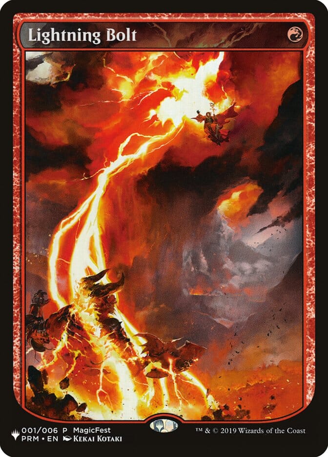Lightning Bolt (001/006) [The List] MTG Single Magic: The Gathering  | Multizone: Comics And Games