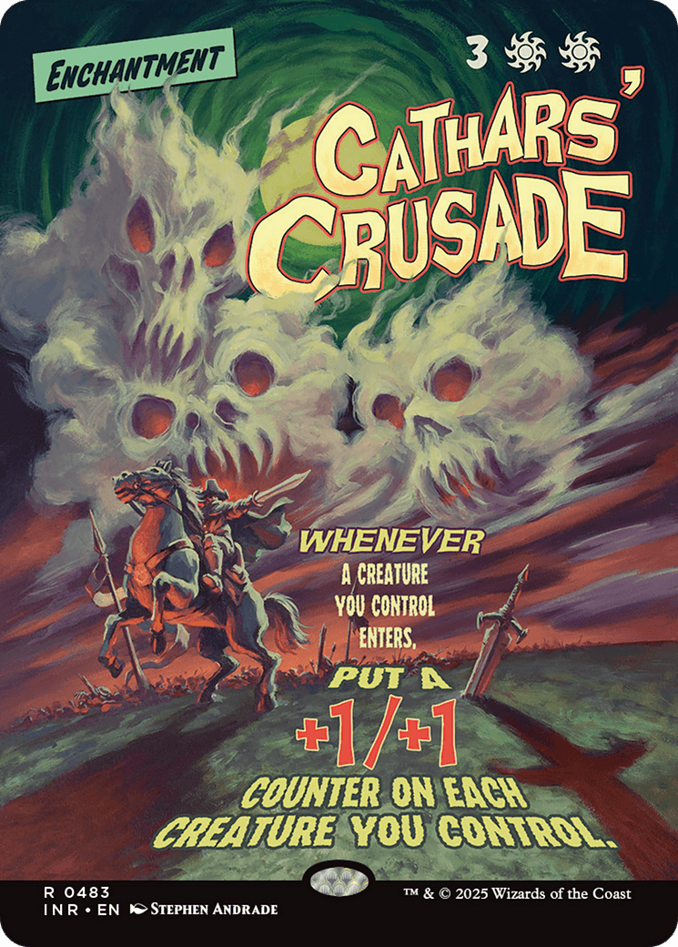 Cathars' Crusade (Showcase) [Innistrad Remastered] MTG Single Magic: The Gathering  | Multizone: Comics And Games