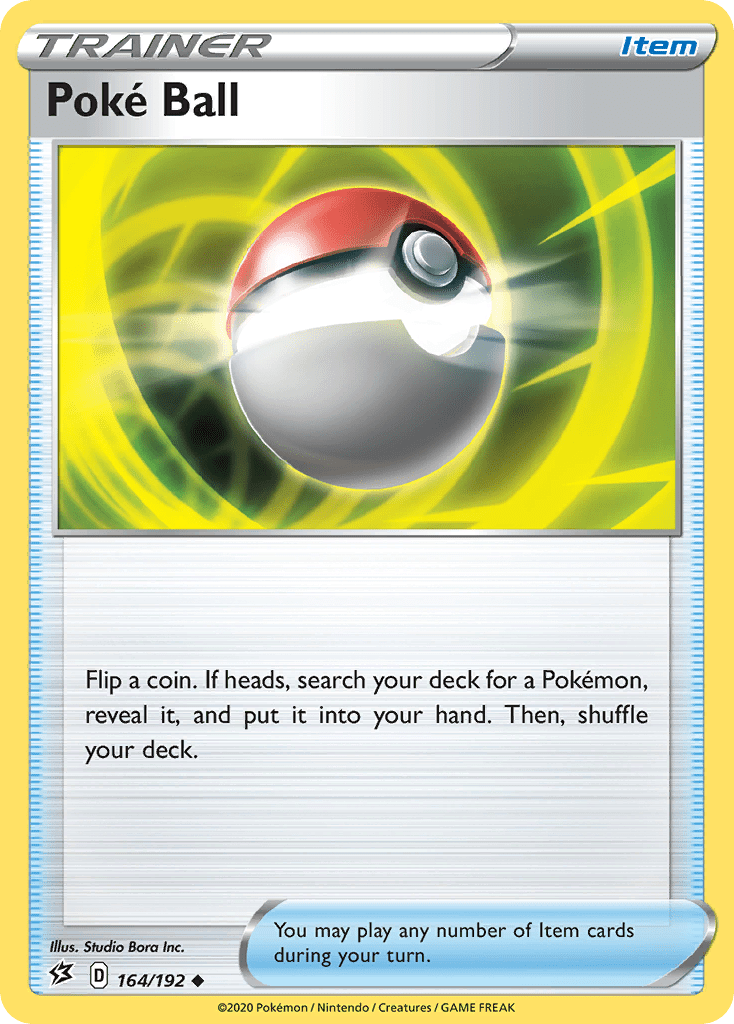 Poke Ball (164/192) [Sword & Shield: Rebel Clash] Pokemon Single Pokémon  | Multizone: Comics And Games