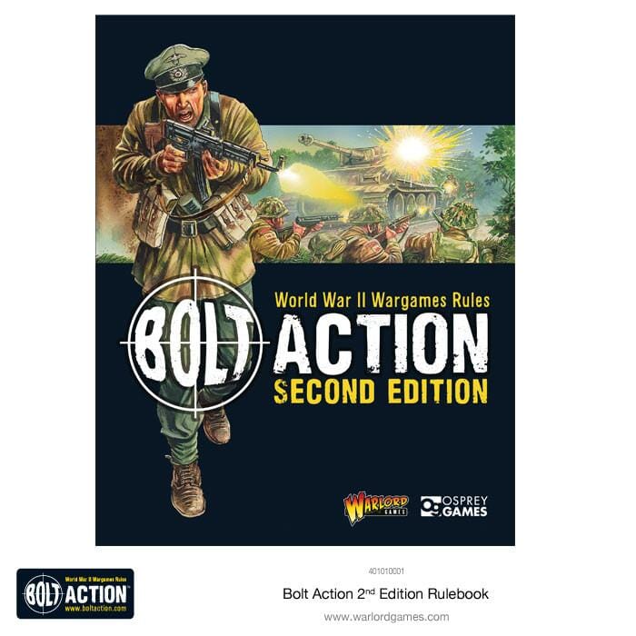 Bolt Action: Second edition Rulebook FR Bolt Action Warlord Games  | Multizone: Comics And Games