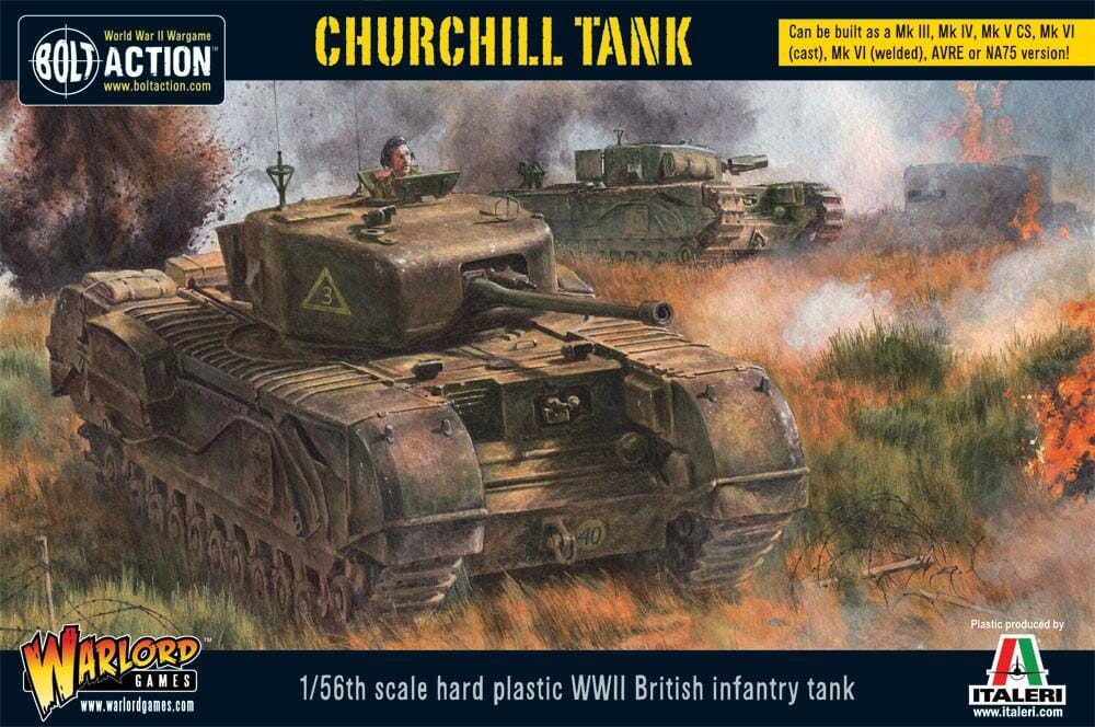 Bolt Action: Churchill Tank Miniatures Warlord Games  | Multizone: Comics And Games