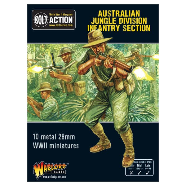 Bolt Action: Australian Jungle division infantry section Bolt Action Warlord Games  | Multizone: Comics And Games