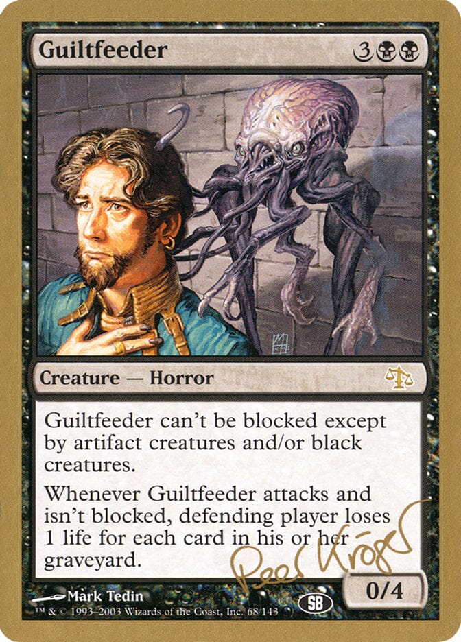 Guiltfeeder (Peer Kroger) (SB) [World Championship Decks 2003] MTG Single Magic: The Gathering  | Multizone: Comics And Games