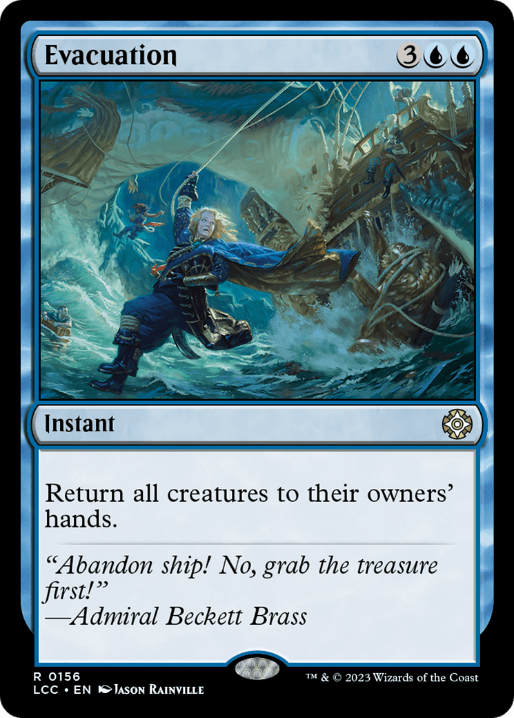 Evacuation [The Lost Caverns of Ixalan Commander] MTG Single Magic: The Gathering  | Multizone: Comics And Games