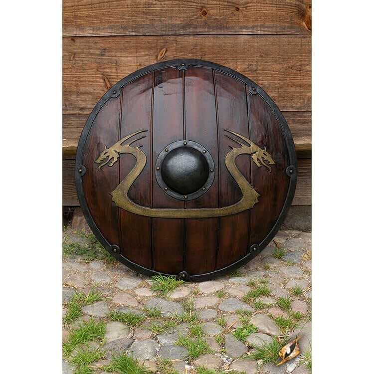 Viking dragon shield Larp gear Calimacil  | Multizone: Comics And Games