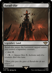 Barad-dur [The Lord of the Rings: Tales of Middle-Earth] MTG Single Magic: The Gathering  | Multizone: Comics And Games