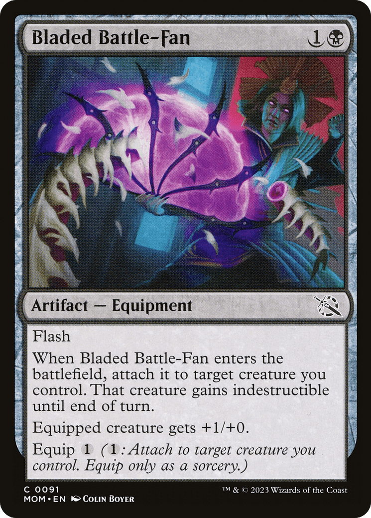 Bladed Battle-Fan [March of the Machine] MTG Single Magic: The Gathering  | Multizone: Comics And Games