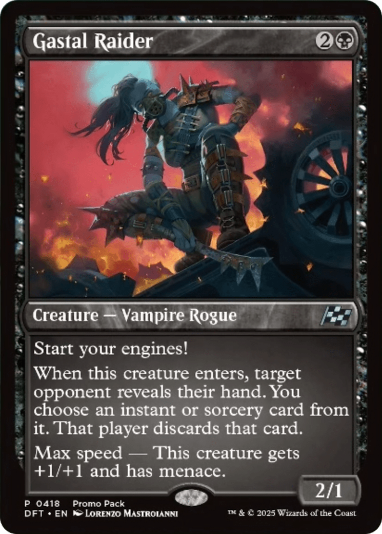 Gastal Raider (Promo Pack) [Aetherdrift Promos] MTG Single Magic: The Gathering  | Multizone: Comics And Games